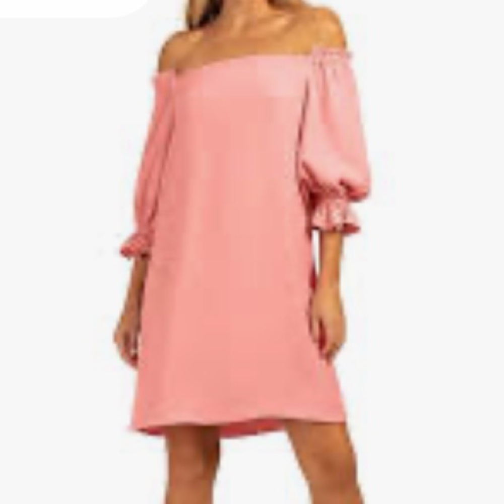 Trina Turk. EQUINOX DRESS. Size M. Pink.